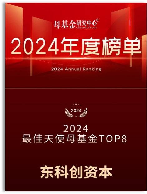 2024最佳天使母基金TOP8