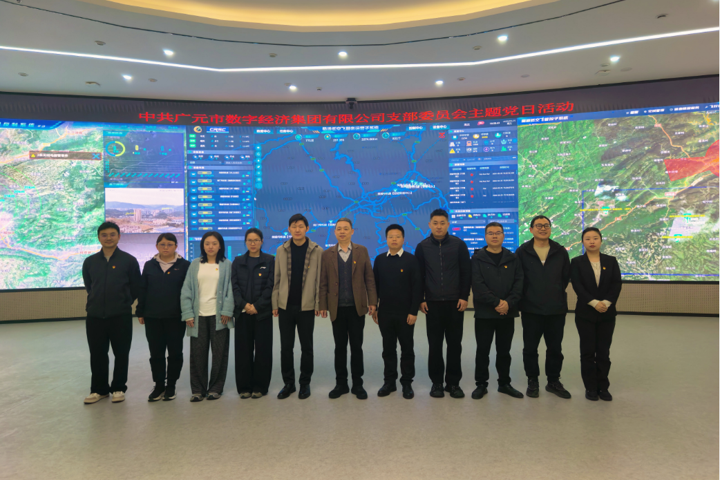 党建引领聚合力 业务融合促发展——市数字经济集团开展主题党日活动