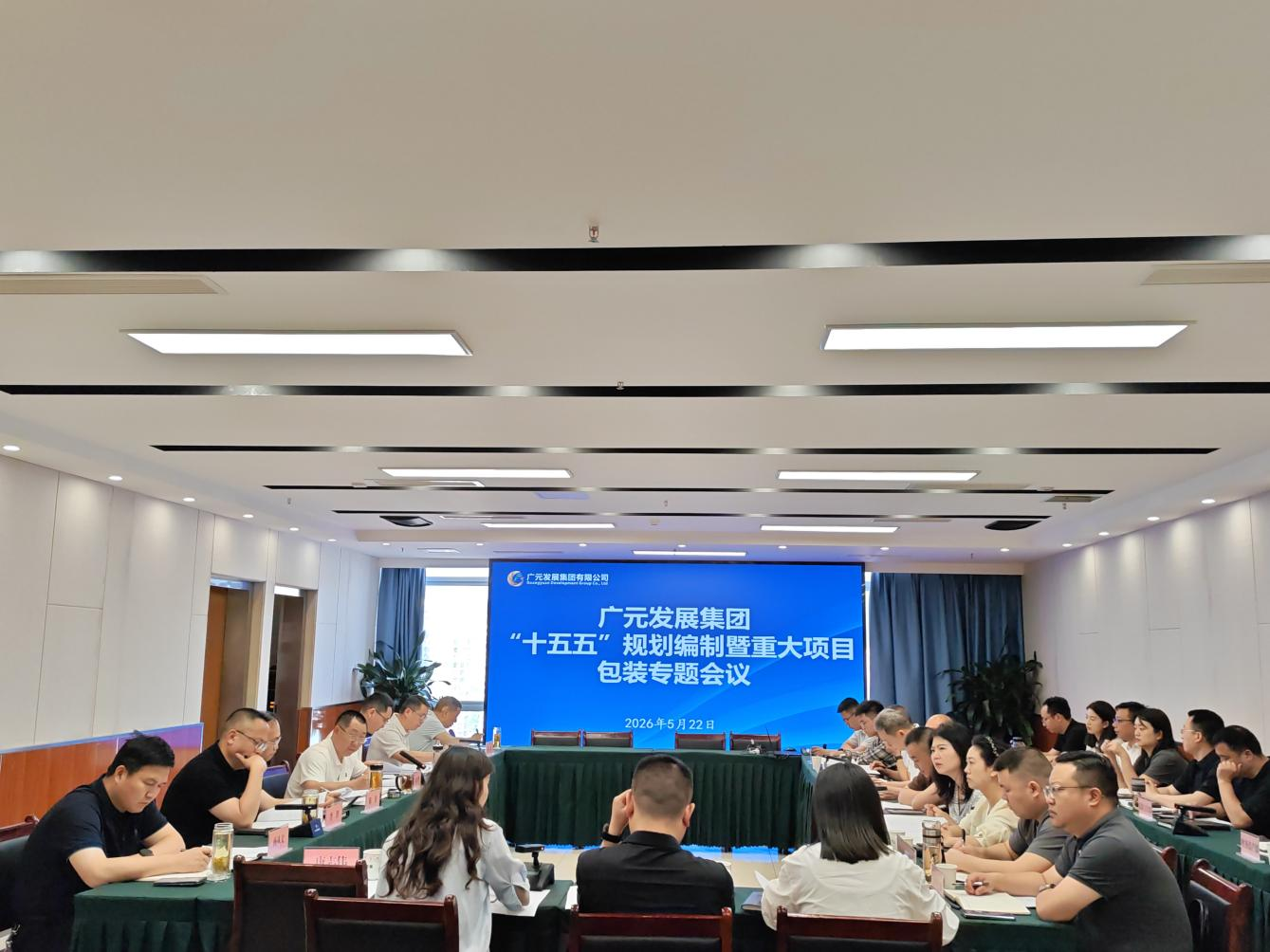 广元发展集团召开“十五五”规划编制暨重大项目包装专题会
