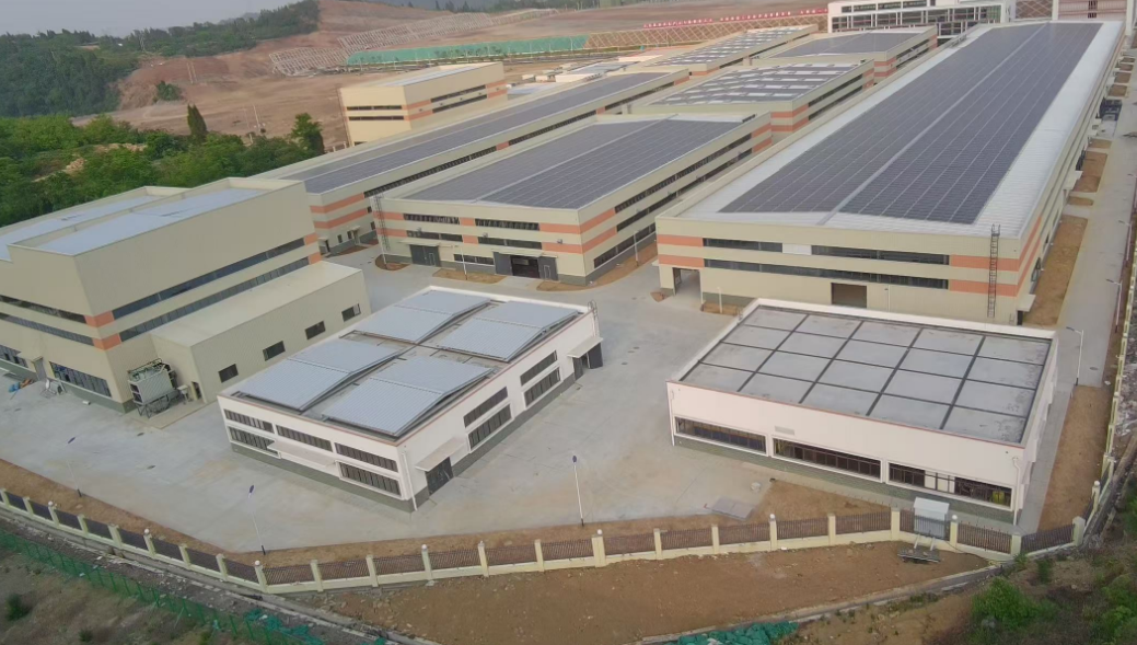 广元发展集团新型电池标准化厂房3.1MW屋顶分布式光伏发电项目成功并网发电