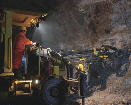 碳质磷矿石(B1层矿)