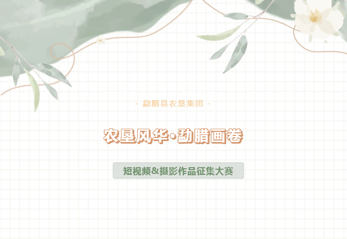农垦风华·勐腊画卷”短视频及摄影作品征集大赛开启