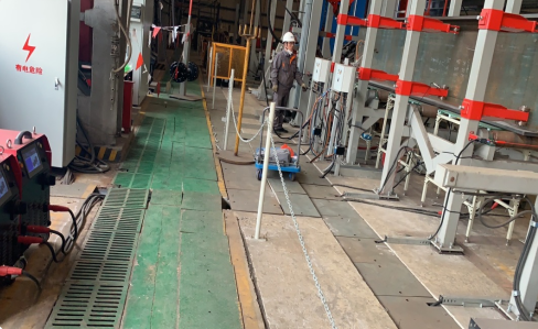 T型材流水線加熱