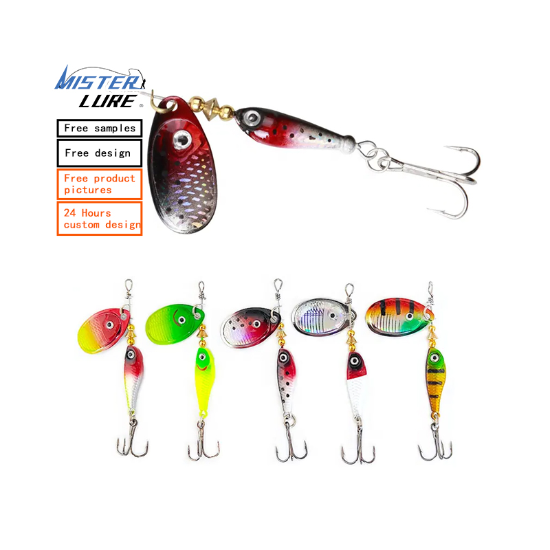 MISTER LURE japan quality OEM 9g 15g metal spoon fishing lure