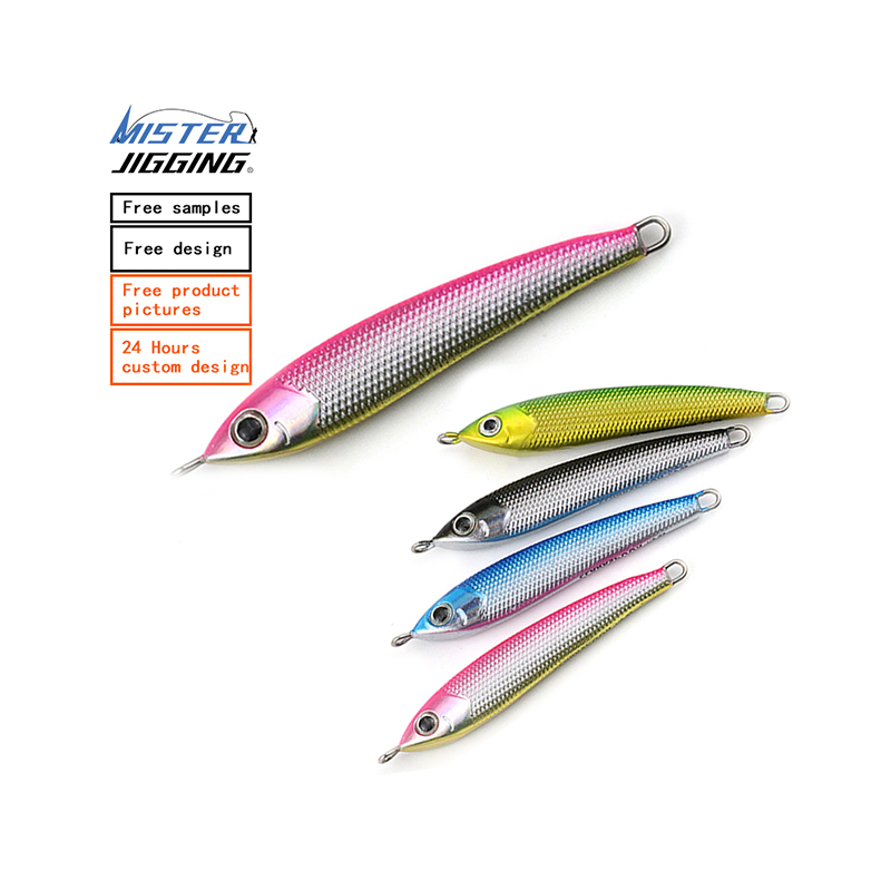 MISTER JIGGING 3D Eyes fishing saltwater lead metal jig lure