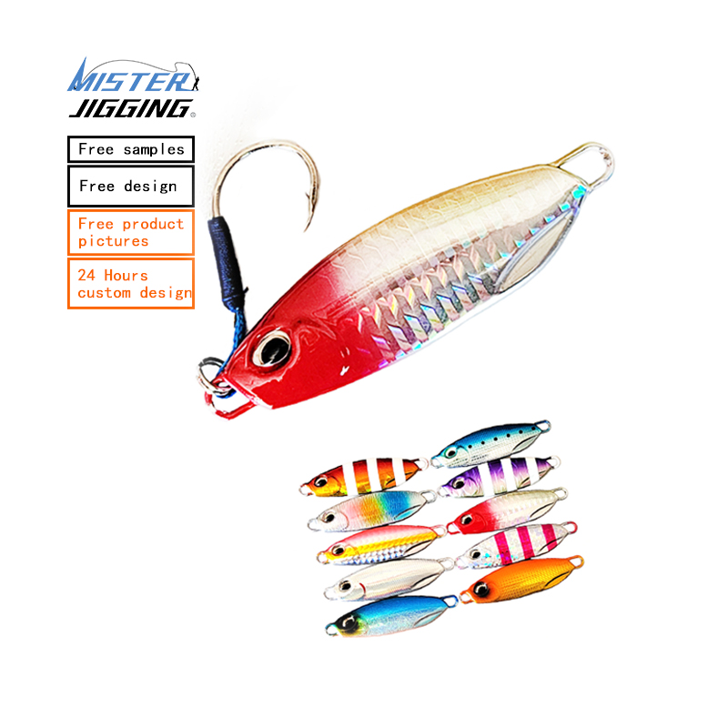 MISTER JIGGING saltwater slow ptich jigging lure artificial lures shore casting fishing jig