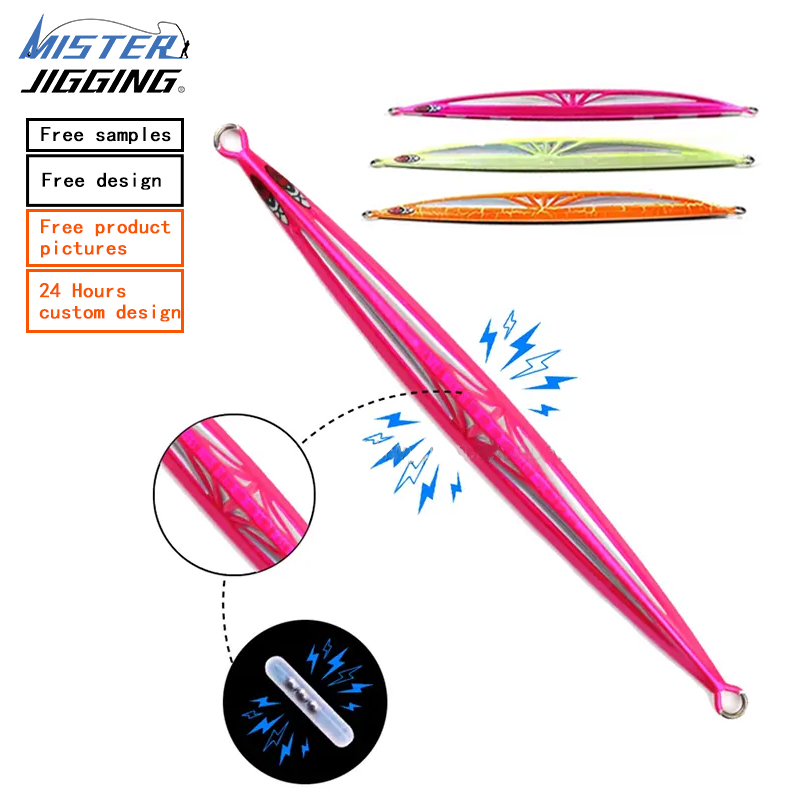 MISTER JIGGING 200g 300g 400g 500g speed sinking tuna jigs