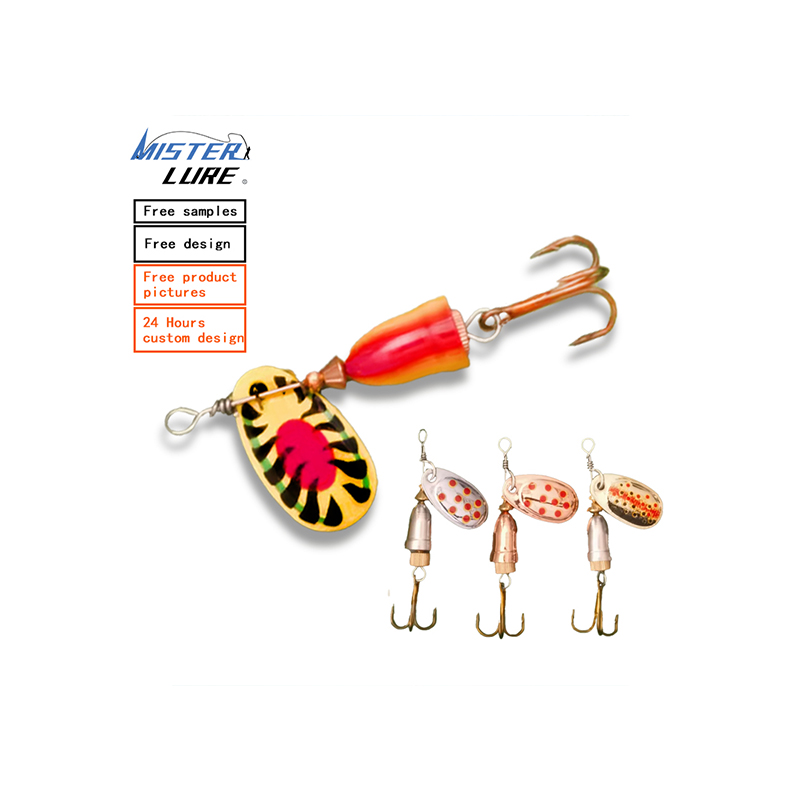 MISTER LURE high quality low price 4g 6g 10g 13g 16g 24g fishing trout spinner spoon bait artificial fishing lure