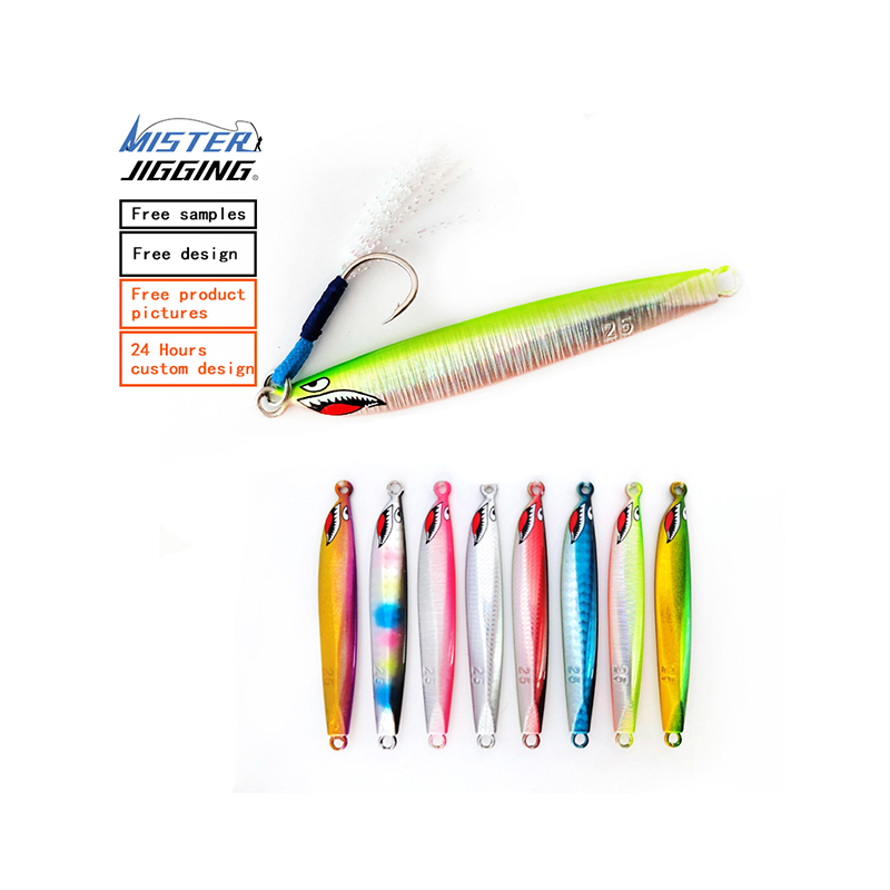 MISTER JIGGING High Quality Manufacturer Artificial Lures Metal Jig