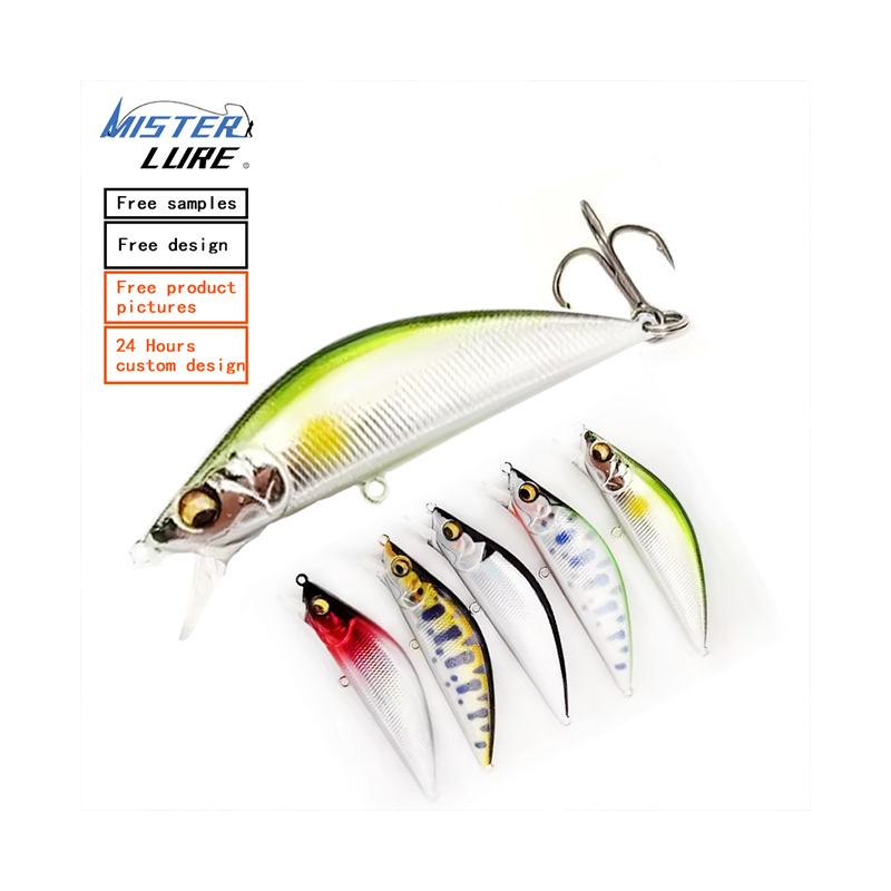 MISTER LURE wobbler unpainted lure blanks minnow lure