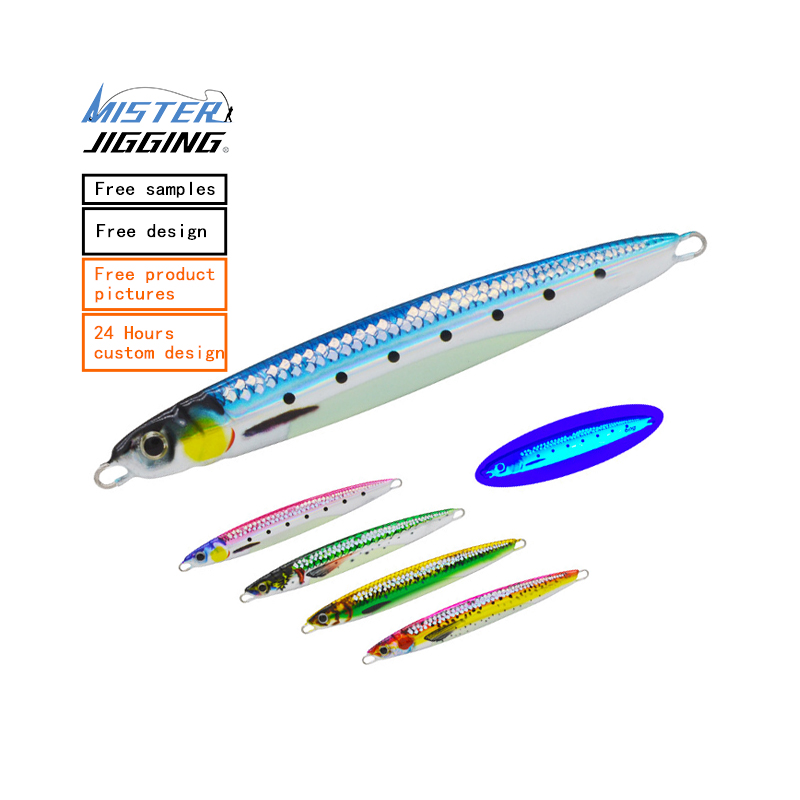 MISTER JIGGING saltwater lead jigging fishing lures