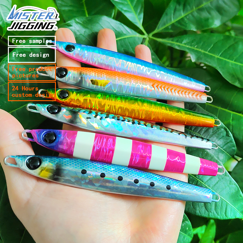 MISTER JIGGING lure L023 luminous slow metal jig