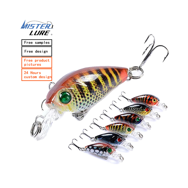 MISTER LURE fishing artificial minnow crankbait