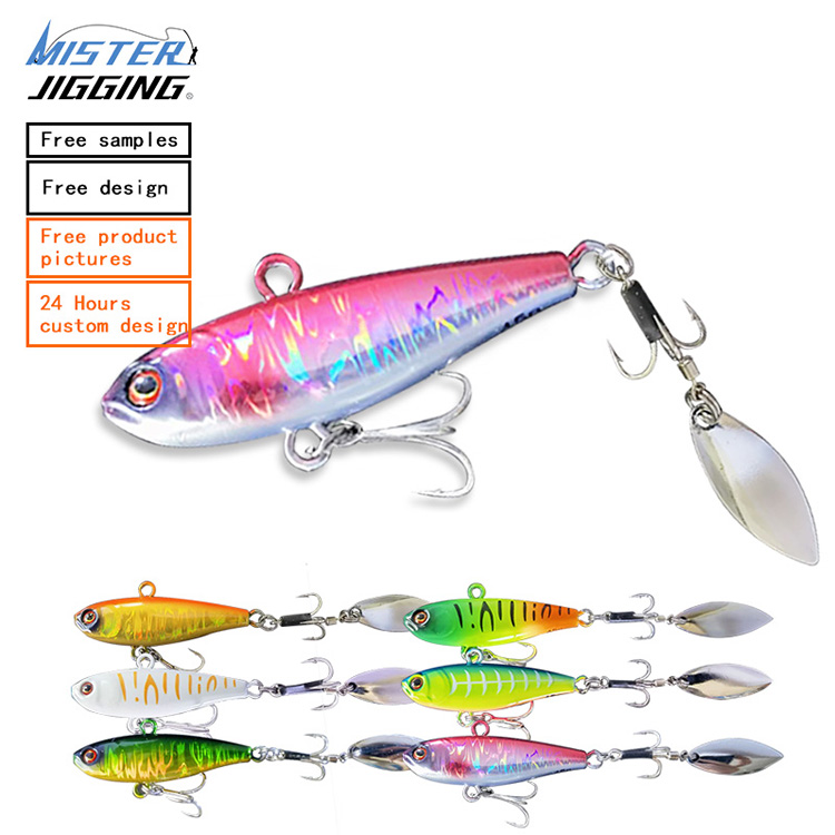 MISTER JIGGING wholesale 35g 45g spoon lure metal jig lure fishing metal jig spinner bait