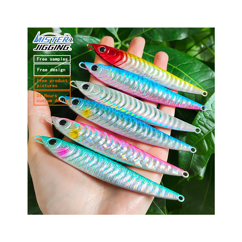 MISTER JIGGING seawater fishing bait customize artificial fishing lure