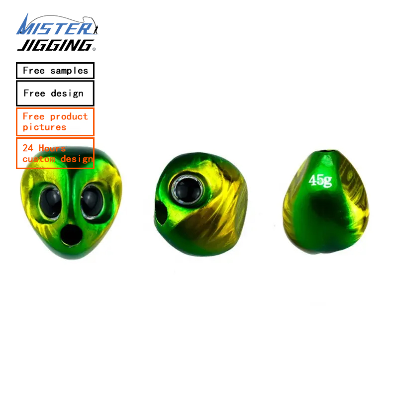 MISTER JIGGING round metal jig inchiku Slider fishing lead jig