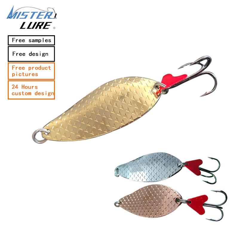MISTER LURE Metal Bait 7.2cm Spoon Fishing Lure