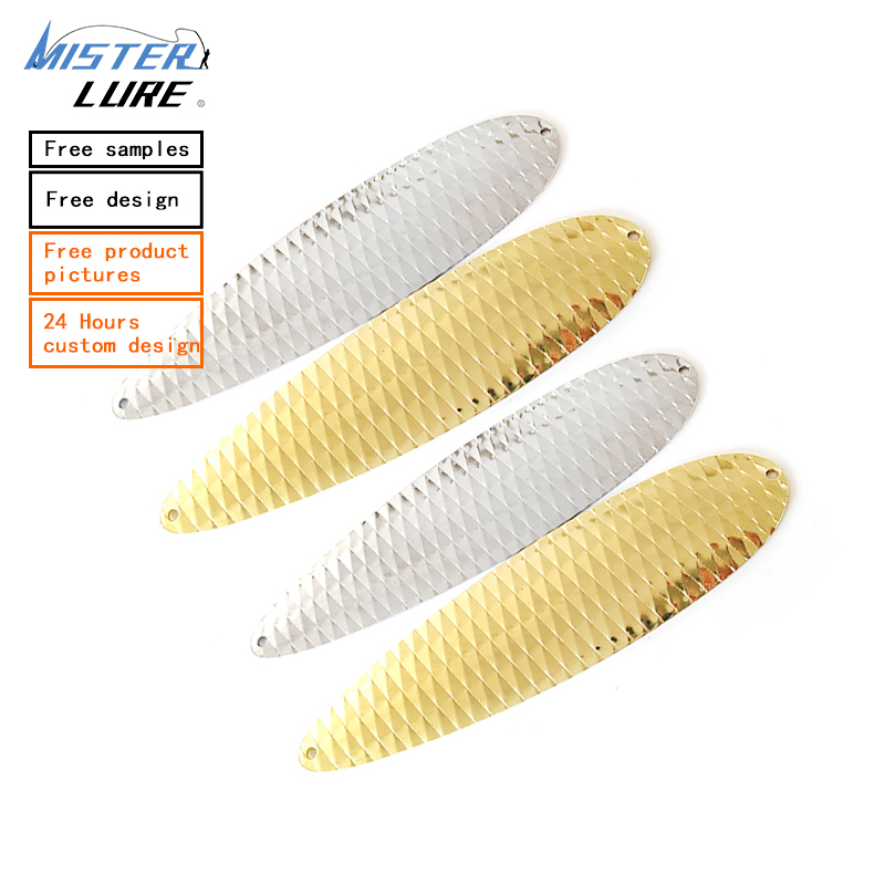 Metal Long Cast Trolling Fishing Spoon