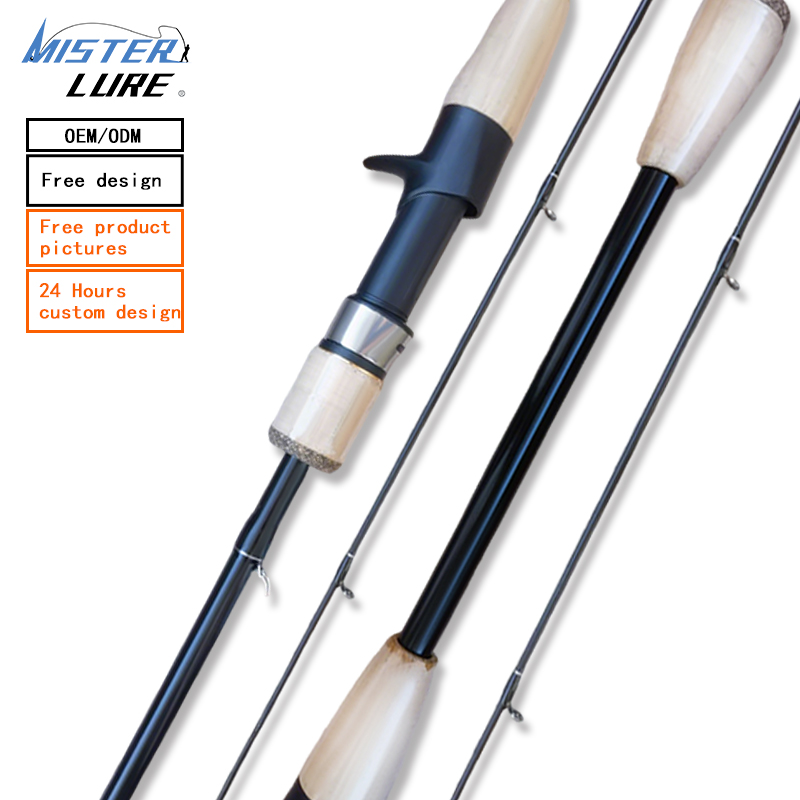 MISTER LURE High Quality 2 Section Fishing Rod Cork Grip