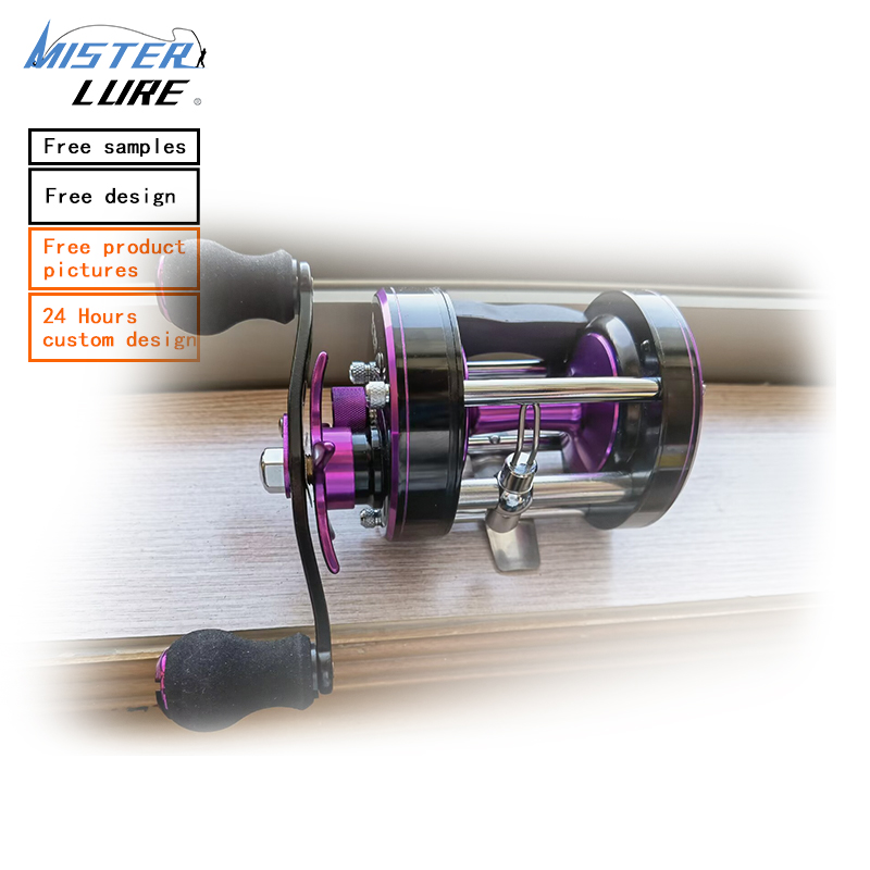 MISTER LURE Drum Reel Baitcasting Jigging Reel