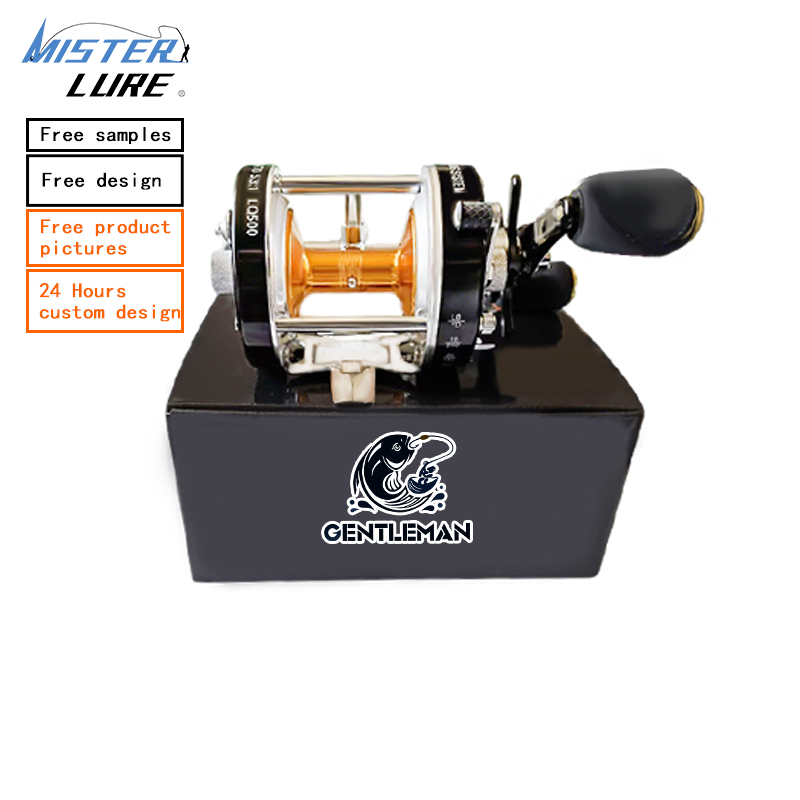 2025 MISTER LURE Drum Reel Baitcasting Jigging Reel