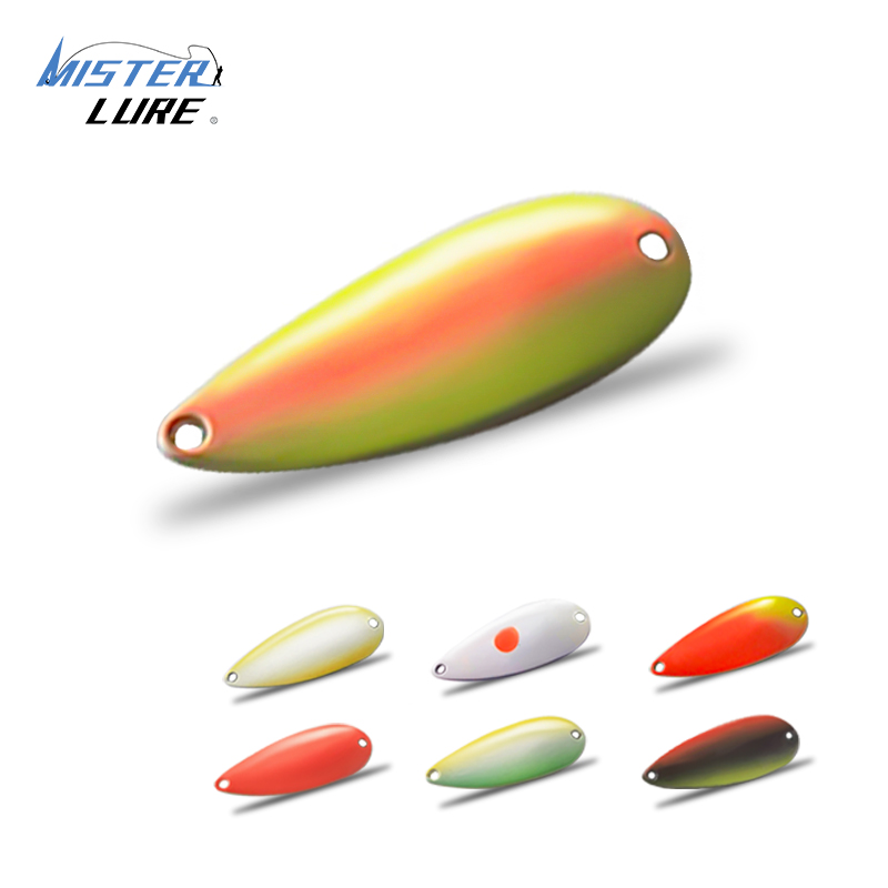 3.8g Wholesale artificial Hard Lure Spoon Lure