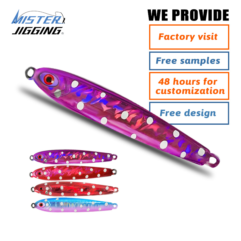 Tungsten Luminous Tuna Metal Jig 60-250g