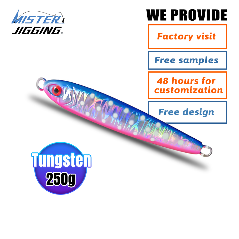 MISTER JIGGING Tungsten Metal Jig Tuna Jig