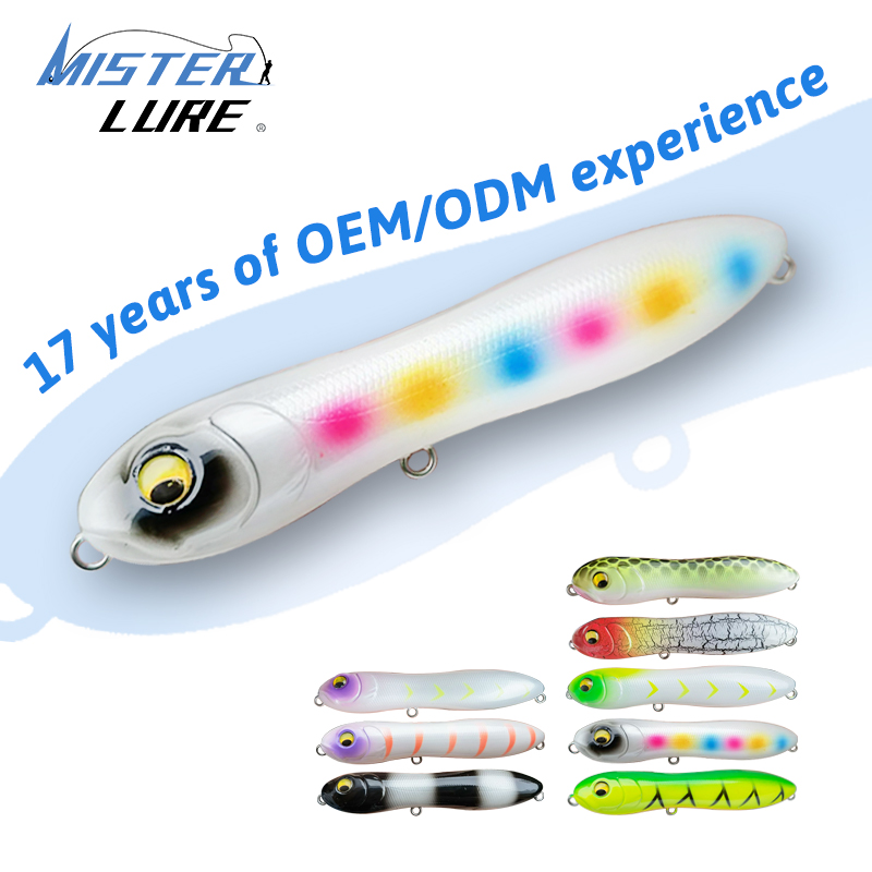 MISTER LURE Snake Head Shape Wobblers Fishing Lure for Pike Trout Fishing Baits Plastic Fishing Hard Lures