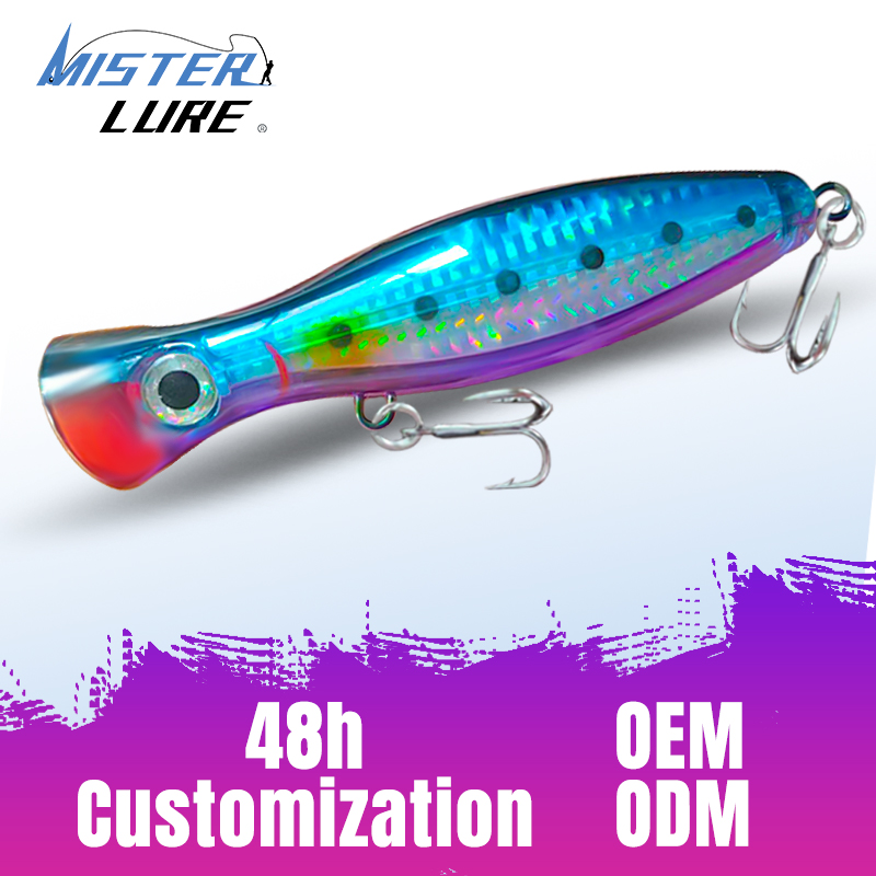 MISTER LURE Hot Selling with Hook Fishing Bait Topwater Fishing Lures