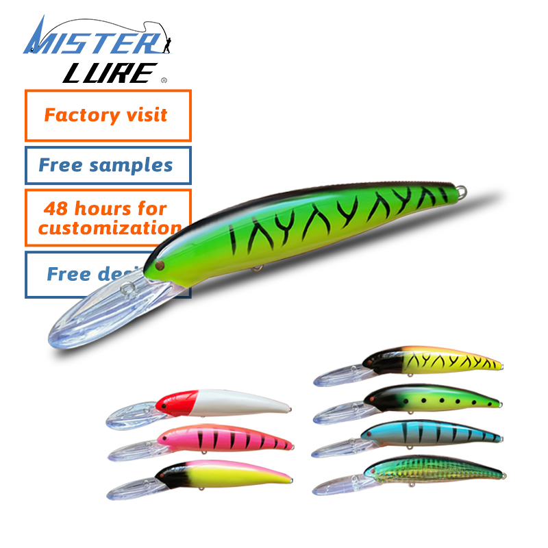 MISTER LURE 12.5cm 10.4g Minnow Fishing Lure Bait