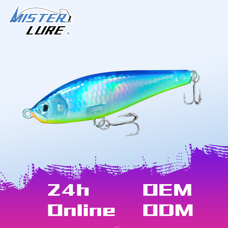 MISTER LURE 7.3g Floating Pencil Topwater Fishing Lures