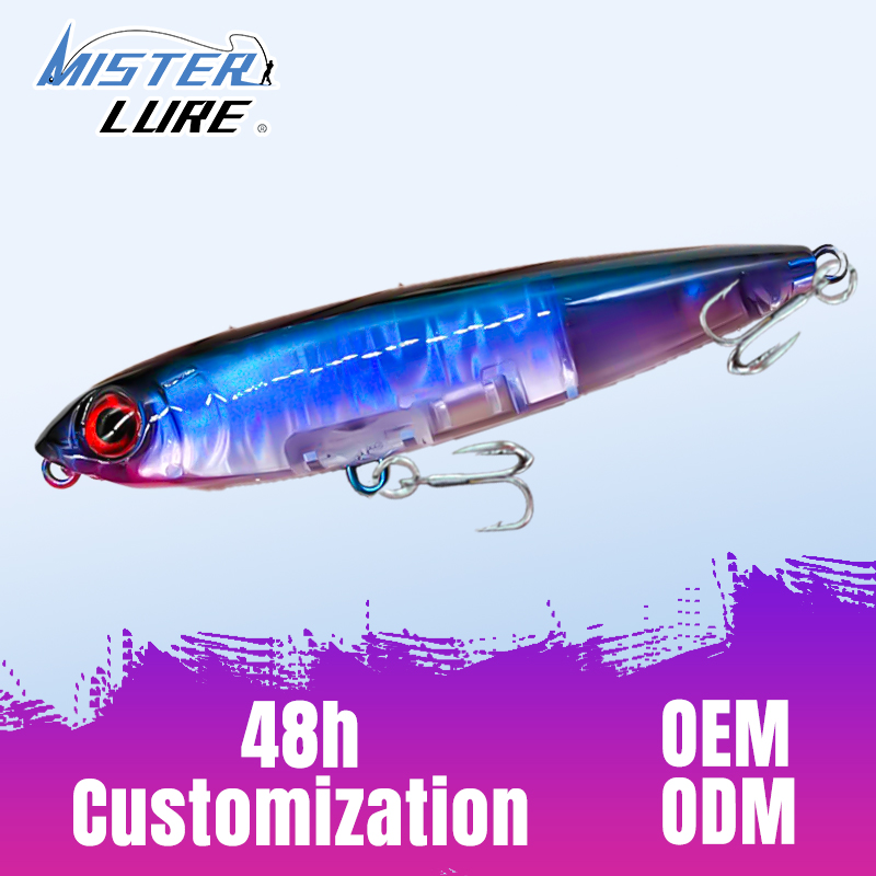 MISTER LURE  Custom Oem Holographic Pencil Fishing Lure