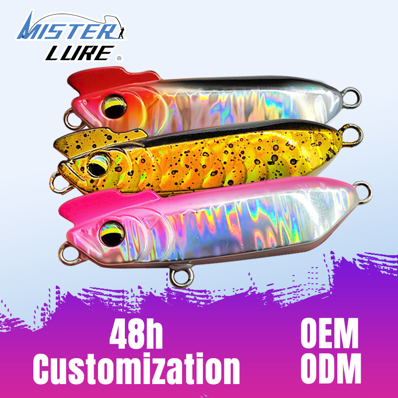 MISTER LURE Artificial Plastic Sinking Half Stick Pencil Pheasant Slow Sinking Casting Fishing Lures