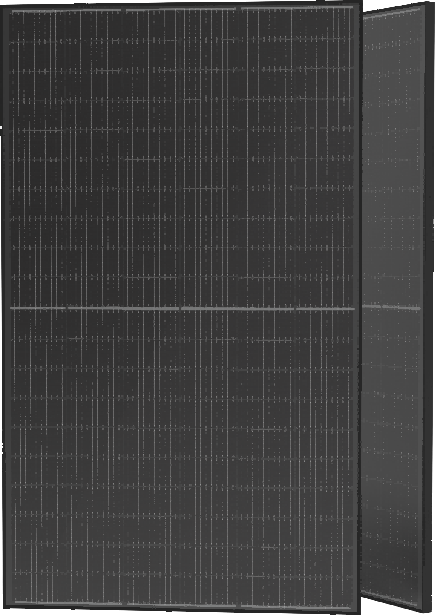 定制光伏产品-全黑单晶玻璃组件