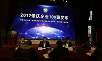“2017肇庆企业100强”发布