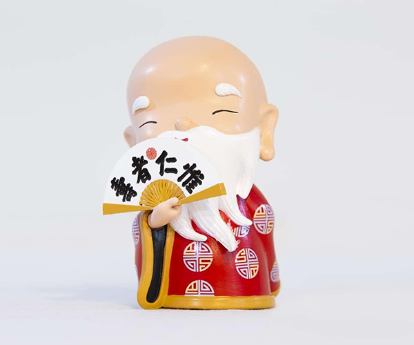 快乐寿星摆件
