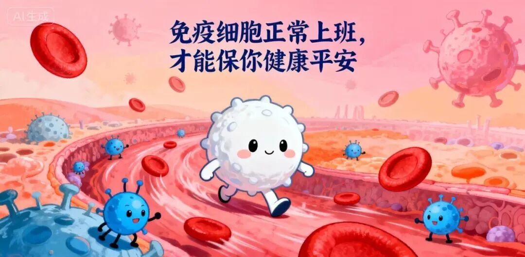 细胞科普|免疫细胞正常上班，才能保你健康平安