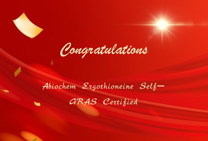 Abiochem's Ergothioneine Obtains Self-GRAS Certification