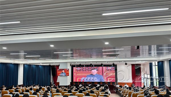 【广西八桂职教网】广西工商技师学院举行纪念中国人民抗日战争暨世界反法西斯战争胜利80周年大会